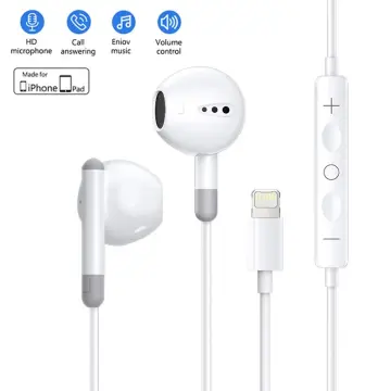 Type C Headphones For Apple iPhone 15 Pro Max Puls 14 13 12 11 Wired  Earphone X XS XR 8 7 Lightning Bluetooth Earbud Accessories