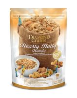 ไดมอนด์เกรนส์ ซีเรียลกราโนล่ารสอัลมอนด์ 220ก. ✿ Diamond Grains Hearty Nutty Granola 220G.