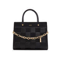 ALDO PALLETY SATCHEL - BLACK