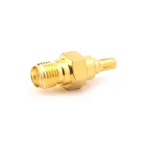 CRC9 Male Plug To SMA Female Jack RF Connector Coaxial Converter Adapter Straight