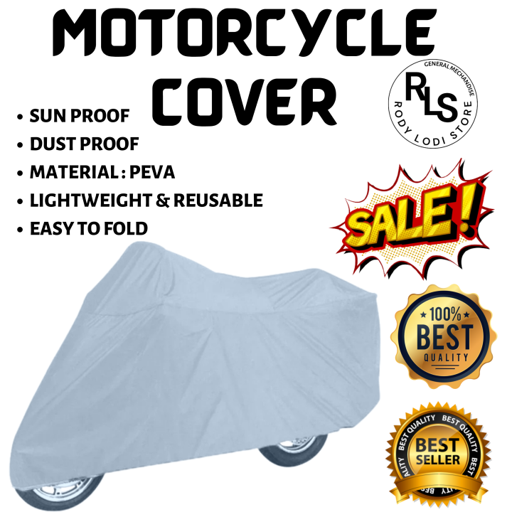 Motorcycle Cover for SUZUKI GIXXER FI Grey & Waterproof Lazada PH