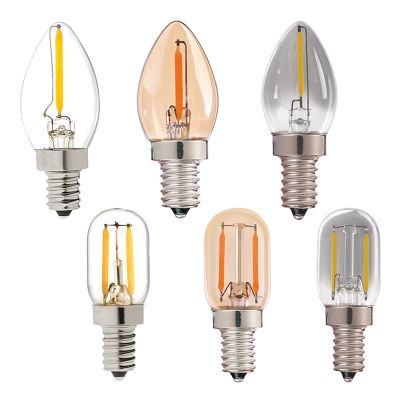 0.5W 1W LED Fridge Light Bulb E14 LED Energy Saving SES LED Pygmy Bulb Small Screw E14 Appliance Lamp for FreezerCooker Hood