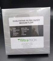 กระดาษกรอง Filter Paper (Quanlitative Analytical Filter) QL03 Dia.125 mm. ; Filtratech France