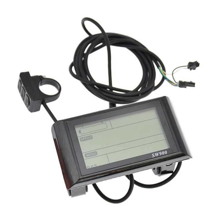 24-72v-sw900-lcd-display-control-electric-bicycle-speed-meter-speedometer-wired-speed-counter-code-table-e-bike-part-dropship