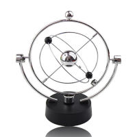 {คลังสินค้าพร้อม} Electric Newton Cradle Steel Balance Ball Physics Science Pendulum Ornament