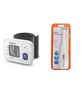  Omron 6161 Wrist Blood Pressure Monitor with 30 Memory,  Intellisense : Health & Household