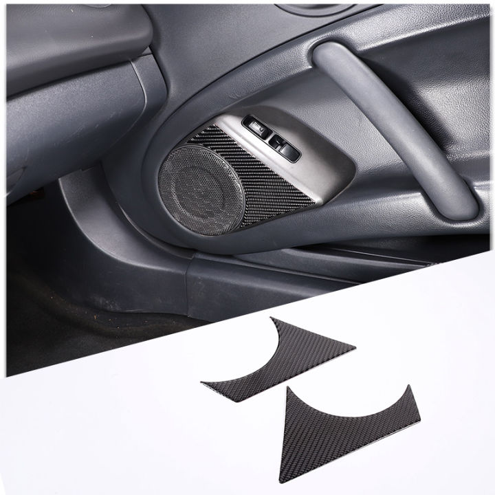 สำหรับมิตซูบิชิคราส2006-2011รถแผงประตูลำโพงสติ๊กเกอร์สเตอริโอเสียงลำโพงปกตัดภายในอุปกรณ์รถยนต์