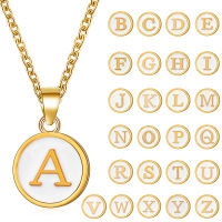 DKC Jewelry A-Z 26 English Letterpendant Necklace for Women