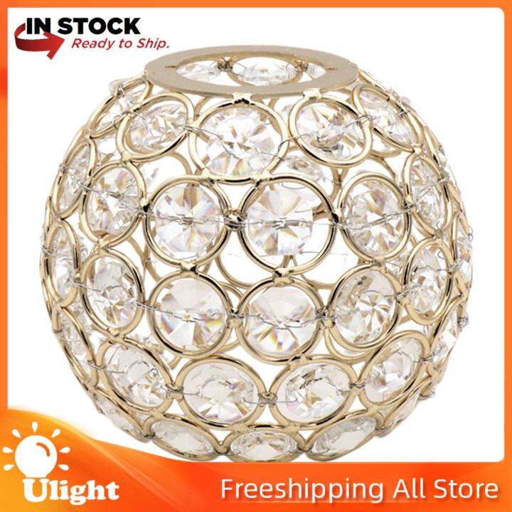 Ulight Crystal Lampshade Party Reading Lamp Floor Pendant Light Ceiling