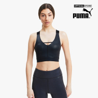 PUMA - Áo bra nữ Training Mid Impact Pearl 519563-01 thumbnail