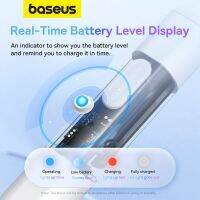 Baseus Stylus Lite พร้อมไฟ LED,สำหรับ Ipad และดินสออุปกรณ์เสริมสำหรับแท็บเล็ตสำหรับไอแพดปากกาแบบสัมผัสสำหรับ