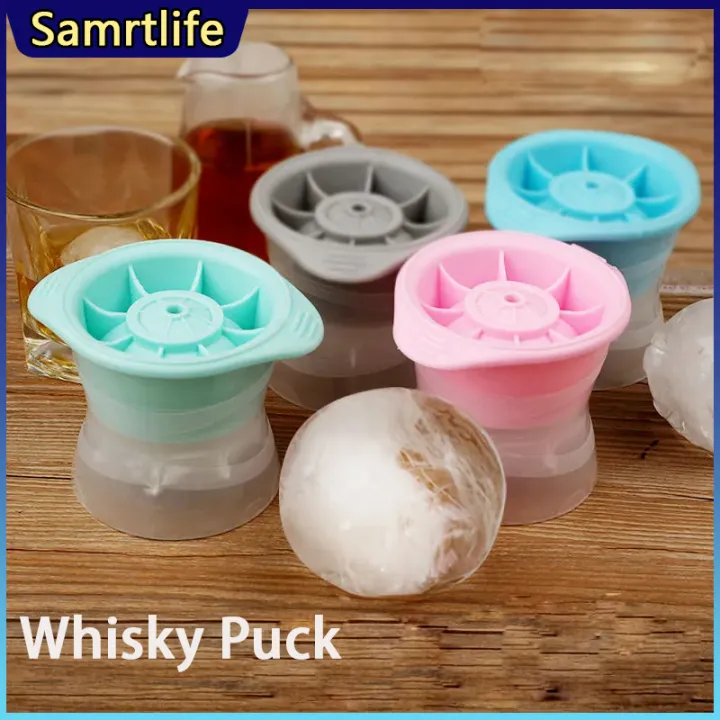 Smartlife Puck Mold Food Grade Ice Cube Ice Hockey Mold Ice Ball Round