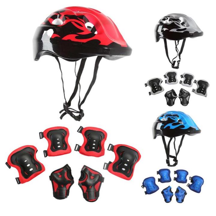 skateboard-protective-gear-7pcs-skate-protective-gear-kids-skate-protection-full-protection-easy-to-adjust-ventilation-design-for-balance-bike-cycling-ski-adorable