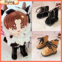 FLYING 2รูปแบบ สำหรับตุ๊กตา1/12ตัว ของเล่นของขวัญตุ๊กตา รองเท้าตุ๊กตา20cm รองเท้าแฟชั่นตุ๊กตา อุปกรณ์เสื้อผ้า รองเท้าหนัง