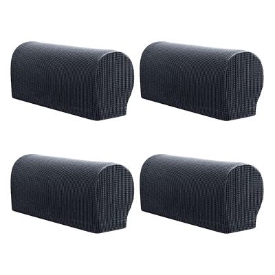 4Pcs Armrest Chair Covers, Stretch Armchair Couch Arm Rest Cover Anti-Slip Polyester Sofa Chair Arm Caps Slipcovers