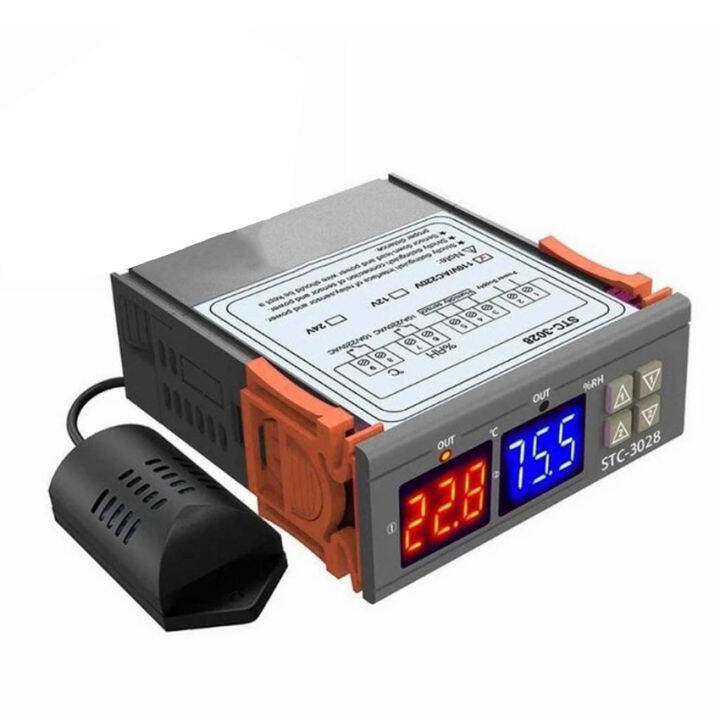 STC3028 Temperature Humidity Controller Meter AC110220V 10A Display
