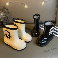 【hot sale】 ✤✚ B53 Japanese And Korean Childrens Rain Boots Non-Slip Waterproof Cartoon Spaceman All-Match