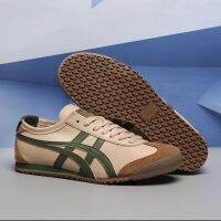 Onitsuka T1ger สินค้าใหม่οnltsukaΤIger Ghost Argan รองเท้าวิ่งรองเท้าผ้าใบสำหรับผู้ชายและผู้หญิง