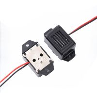 【YF】◎  12V Car Warning Buzzer Beeper Cable-Black Alarm Sound