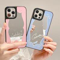 Casetify เคสโทรศัพท์มือถือ ซิลิโคนนิ่ม ลายเจ้าหญิงดิสนีย์ แอเรียล พร้อมกระจก สําหรับ  7 8 SE 2022 X XS XR 11 12 13 14 Plus Pro Max