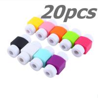 Phone Charging Cable Earphone Protector Case Data Line Protection Cover New 20pcs