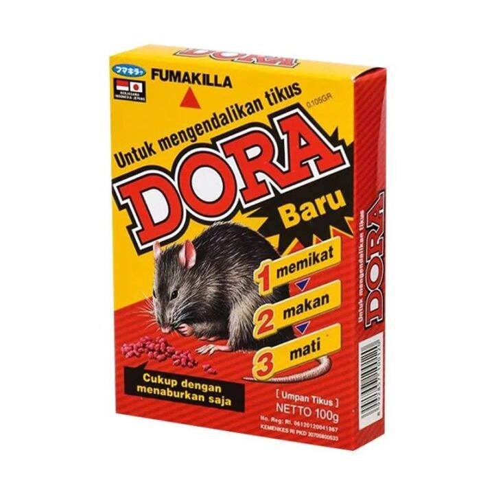 Fumakilla Dora Racun Tikus 100g Lazada Indonesia