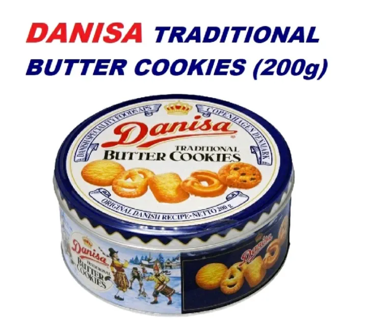 DANISA Traditional Butter Cookies 200g Lazada