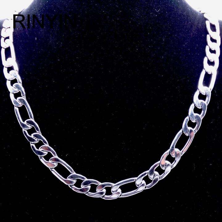 cw-6-8-mm-customize-length-mens-high-quality-stainless-steel-necklace-figaro-chain-fashion-jewerly-hot-sale-factory-offer