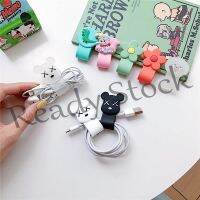 【Ready Stock】 ✺♠ B40 Hot Cartoon Cable Organizer Bobbin Winder Protector Wire Cord Management Marker Holder Cover For Earphone Sansung MP3 USB