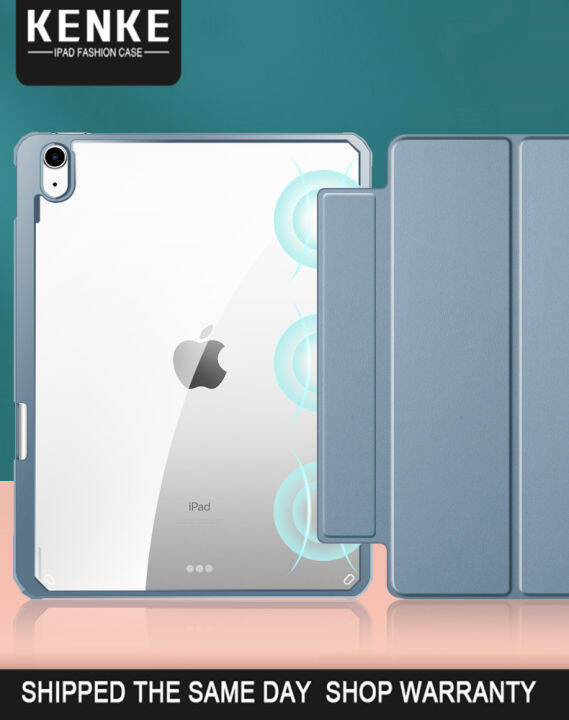 เคส-ipad-ของ-kenke-acrylic-ipad-case-เคสไอแพด-ถาดใส่ปากกาขวา-พร้อมถาดใส่ปากกา-for-ipad-10-2-ipad-7-th-gen-8-th-gen-ipad-air-4-2020-air5-2022-ipad-2019-air-3-ipad-pro-10-5-ipad-m2-pro-11-2020-ipad-pro-