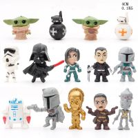 14ชิ้น/เซ็ตภาพยนตร์ Star-Wars The Force Awakens Yoda Master BB8 BB9E หุ่นยนต์ Clone Trooper Action Figure Mini ของเล่นเด็กของขวัญ