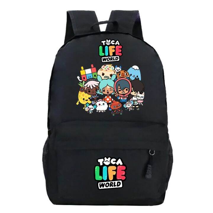 Game Toca Life World Backpack Men Women Toca Boca Life World Classic