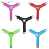 High Quality Y Shape Multi-Function Longboard All In One Screwdriver Roller Skate Tool Skate Tools Skateboard Wrench Tool