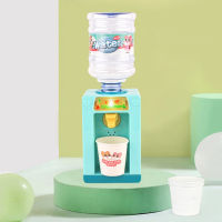 1Set Mini Water Dispenser Water Juice Drinking Fountain Simulation Cartoon Pretend Play Kitchen Toy Children Gift