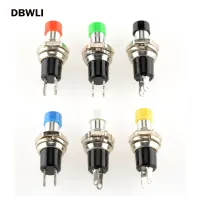 【In-demand】 AUGIENB mall 10Pcs 7Mm Momentary Push Button Switch กด Reset Switch Momentary On Off Push ปุ่มสวิทช์ปกติเปิด NO