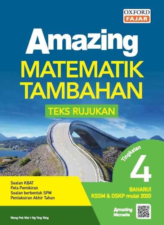 Amazing Matematik Tambahan Teks Rujukkan Tingkatan 4 Kssm Lazada