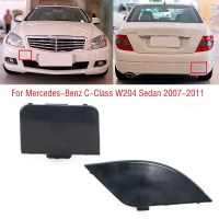 สำหรับ Mercedes Benz C-Class W204ซีดาน2007-2011ฝาที่ครอบตะขอลากกันชนหลอดไฟเลี้ยวรถพ่วงลากฝาครอบตาไม่ทาสี