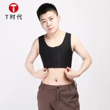 Chest Binder For Big Boobs Women Men Bar With Hook Trans Plus Size Pull  Over Vest Tomboy