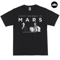 [S-5XL]ผ้าฝ้าย 100% Kaos Band 30 SECOND TO MARS - ติดอยู่หลังปาร์ตี้กับวงเสื้อยืด jared leto S-5XL