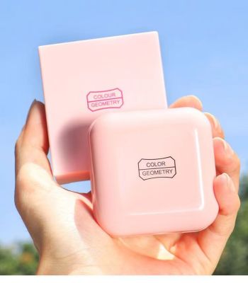 Lameila Blusher บลัชออนโทนส้ม ชมพูพีช ส้มพีช เนื้อดี สีสวย ติดทน  Lameila blusher blush pink peach orange peach nice texture beautiful blush HZ -045