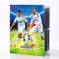 Football Star 240 Pcs Collection Cards Album Book Map European Cup Messi Neymar Binder Notebook Protection Booklet Cards Holder