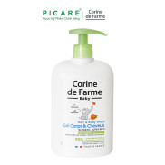 Gel tắm gội cho bé Corine De Farme Hair & Body Wash Gel Corps & Cheveux