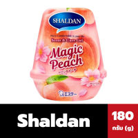 Shaldan เจลหอมปรับอากาศ 180 กรัม กลิ่นMagic Peach ชาร์ลเดิร์น Scent &amp; Care Gel(4535)