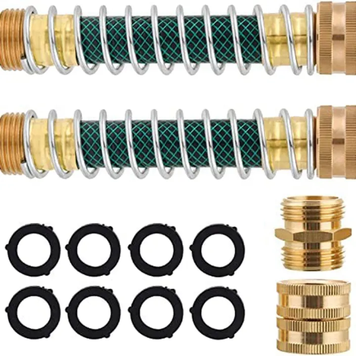 Garden Hose Extension Adapter,3/4 Inch Flexible Hose Protector