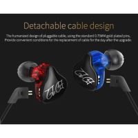 KZ ED12 ชุดหูฟังพร้อมไมโครโฟนสำหรับ iPhone For iPhone Stereo Earphone Headset With Microphone VS ED16 ZST ZSR