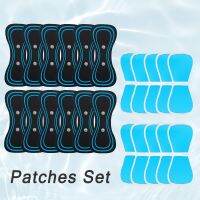 10/1Pcs EMS Neck Stretcher Patch Back Massager Sticker Muscle Stimulation Pulse Patches Fitness Massagead Neck Body Pain Relief