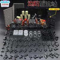 Compatible with Lego building blocks small particles special police military Hummer minifigures special forces puzzle assembled boy toys