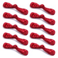 HAP 10 Pairs Chinese Handmade Cheongsam Buttons Knot Fastener DIY Handcraft National Style Clothing Accessories