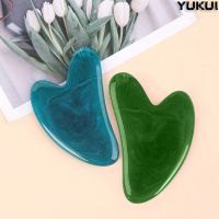 【YF】❇  1Pc Resin Beeswax Gua Sha Board Gouache Scraper Massager Face Facial Lifting Wrinkle Remove Tools