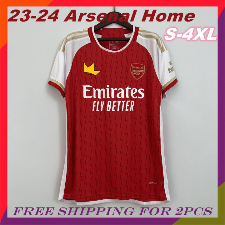 Arsenal FC 2023/24 special white & gold jersey unboxing [Socceratoz]  #arsenalfc 